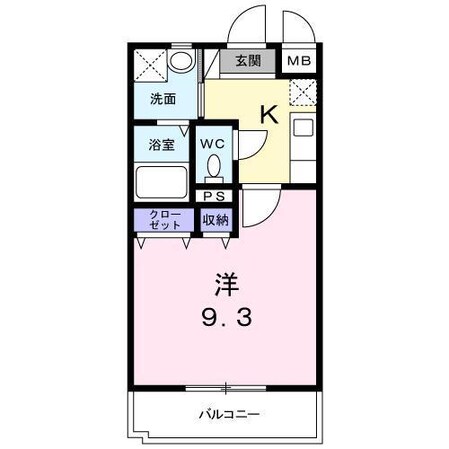 メゾン　ド　ブシヤの物件間取画像